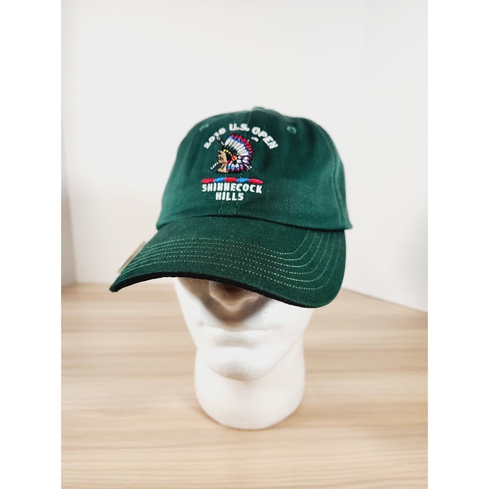 2018 US Open Shinnecock Hills USGA Golf Cap Hat Green Adjustable NICE CLEAN